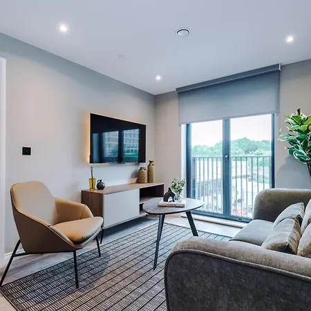 公寓 Modern 2 Bed Flat Centre