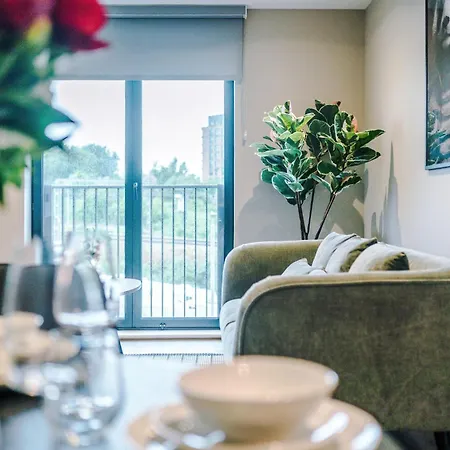 公寓 Modern 2 Bed Flat Centre