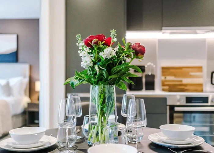 Modern 2 Bed Flat Centre Apartamento