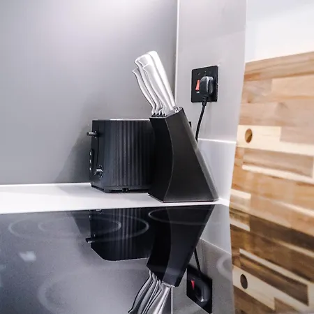 公寓 Modern 2 Bed Flat Centre